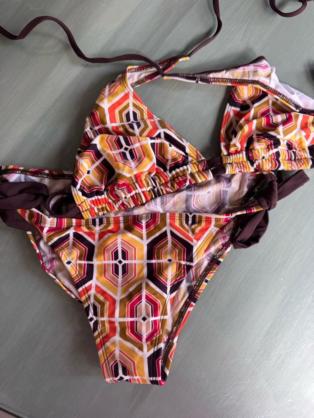 Kenneth Cole two piece swimsuit.